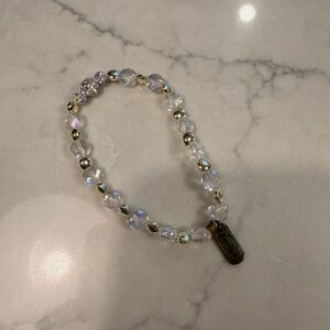 ✨ Nordstrom Clear Beaded Bracelet with Disco Ball Accents ✨